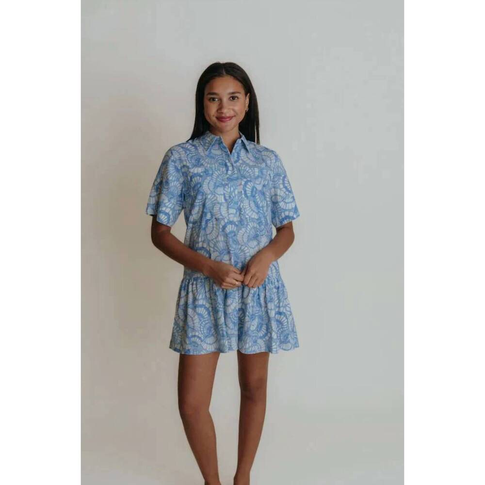 NEW LAROQUE lola dress in seashell